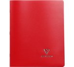 Cahier piqué Koverbook 24x32 cm 96 pages grands carreaux couverture polypropylène opaque 100% recyclé