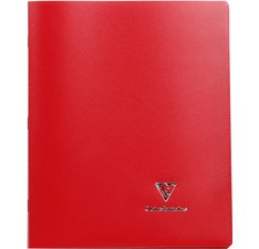 Cahier piqué Koverbook 24x32 cm 96 pages grands carreaux couverture polypropylène opaque 100% recyclé