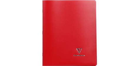 Koverbook, Heft 24x32 cm, 48 Blatt 90g, französische Lineatur Seyès, Einband aus opakem Polypropylen, 100% recycelt