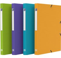 Boîte de rangement MEMPHIS, A4, dos: 25 mm, PP, noir