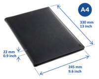 Protège-documents 'Ambassadeur', 40 pochettes, noir