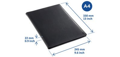 Protège-documents 'Ambassadeur', 30 pochettes, noir