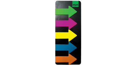 Wiederverwendbares Lesezeichen „Großer Pfeil“, Pfeil