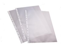 Pochette perforée, A4, film PP, grainé