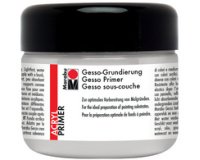 Sous-couche acrylique Gesso, 225 ml, blanc