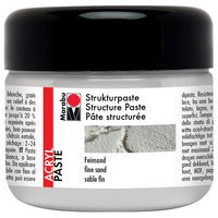 Pate structurée acrylique, 225 ml, sable fin,