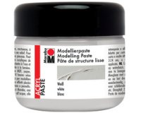Pate de structure acrylique lisse, 225 ml, blanc,