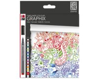 Feutre fin COLOUR GRAPHIX, 'DOODLE SUPREME', par 12