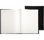 Registre 32x25cm - Délibérations 100 pages - Noir