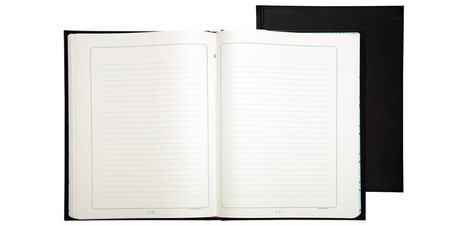 Registre 32x25cm - Délibérations 100 pages - Noir