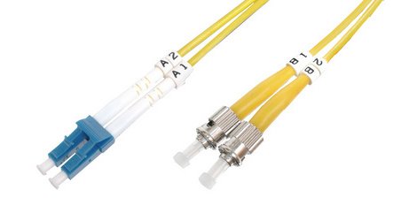Câble Patch à fibres optiques LC-Duplex - 2 x ST