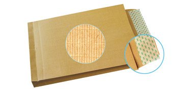 Pochettes à soufflets, E4, 280 x 400 mm, kraft armé