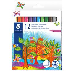 Feutre de coloriage Noris, étui en carton 12