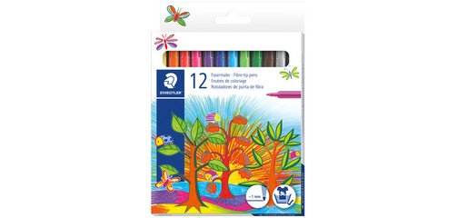 Kleurstiften Noris - kartonnen etui van 12 stuks