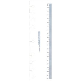 Accessoire pour agenda 'Règle', transparent