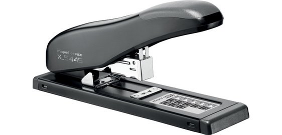 Agrafeuse grande capacité Metal Expert HD90, noir