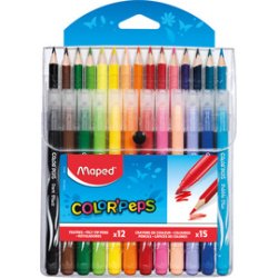 Multi-pack de crayons de couleur et feutres COLOR'PEPS