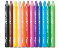 Crayon de cire COLOR'PEPS WAX, étui en carton de 12
