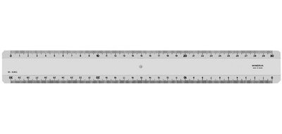 Règle plate 2 biseaux, 300 mm