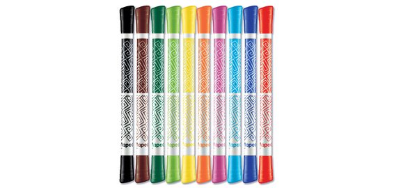 Feutre double pointe COLOR'PEPS DUOtip, étui carton 10