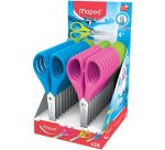 Ciseaux Pulse, longueur: 130 mm, présentoir de 24