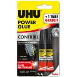 Colle instantanée POWER GLUE liquide Control, 3 g