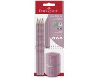 FABER-CASTELL Kit Crayon graphite GRIP 2001,  blister