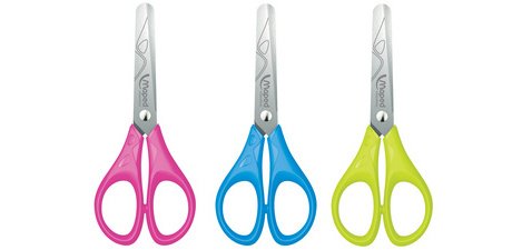Ciseaux Essentials, rond, longueur: 130 mm