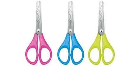 Ciseaux droitiers bouts ronds Maped Essentials 13 cm