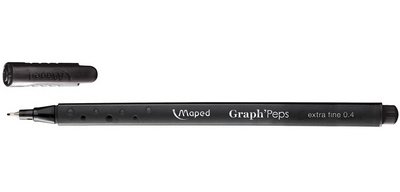 Fineliner Graph'Peps - zwart