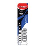 Mines pour porte-mines BLACK'PEPS, 0,5 mm, présentoir