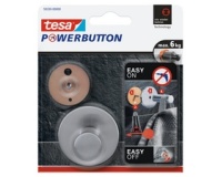 Powerbutton Crochet adhésif Classic, rond