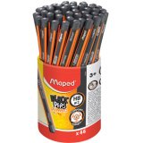 Crayon de papier BLACK'PEPS JUMBO, dureté:HB,pot de 46