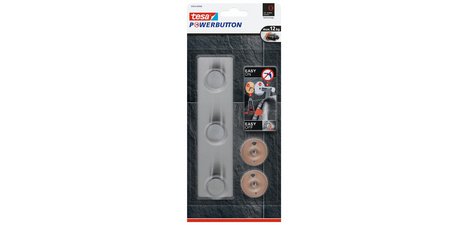 Kapstok drie haken Classic Powerbutton