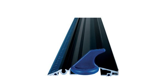 Règle Quadro, en aluminium, longueur: 800 mm