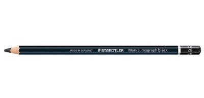 Crayon Mars Lumograph black, degré de dureté: 8B
