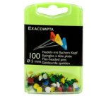 Epingles de signalisation à tête plate