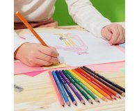 BIC KIDS Crayons de couleur Evolution ecolutions, boîte en