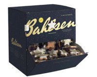 Biscuits de Noël 'Zimtsterne', présentoir en carton