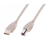 Câble de raccordement USB, fiche mâle USB-A - USB-B