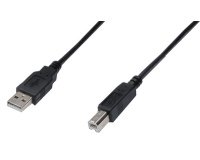 Câble de raccordement USB, USB-A - USB-B mâle, 1 m