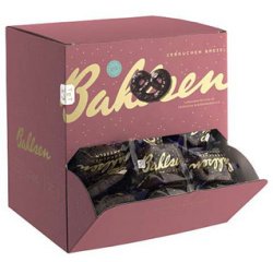 Pain d'épice moelleux au chocolat noir Lebkuchen-Brezeln - Boîte présentoir de 111 pièces