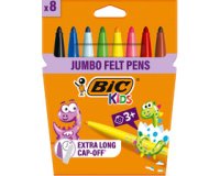 BIC KIDS Feutre Visacolor XL ecolutions, étui carton de 12