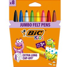 BIC KIDS Feutre Visacolor XL ecolutions, étui carton de 12