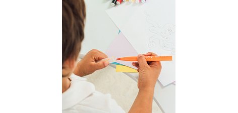 BIC KIDS Visaquarelle Felt Pens, round box of 18