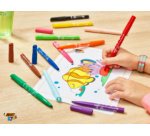 BIC KIDS Feutre Visacolor XL ecolutions, boîte de 48