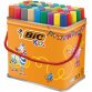 BIC KIDS Feutre Visacolor XL ecolutions, boîte de 48