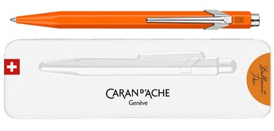 849 POPLINE FLUO ballpoint pen, orange