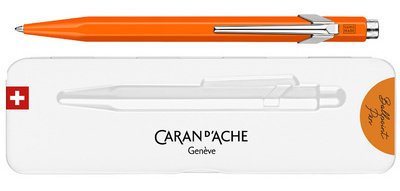 Stylo à bille 849 POPLINE FLUO, orange