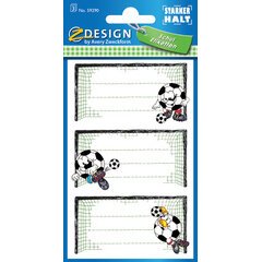 Etiquette ZDesign pour livres 'football' - Pochette de 6